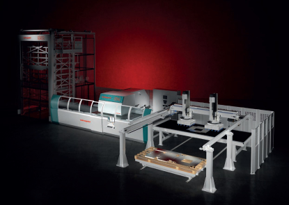 Punzonadora-cizalla que combina productividad y flexibilidad