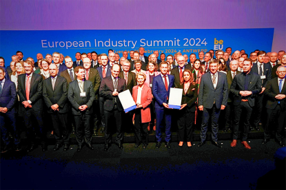 Feique, entre los firmantes de la “Declaración de Amberes para un Acuerdo Industrial Europeo”