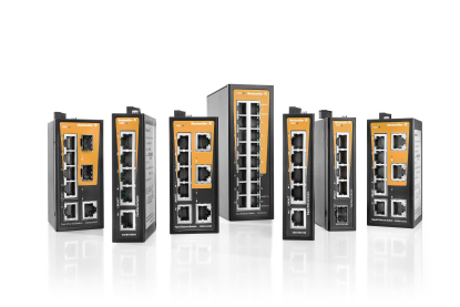 Switches no gestionados de diseño muy compacto