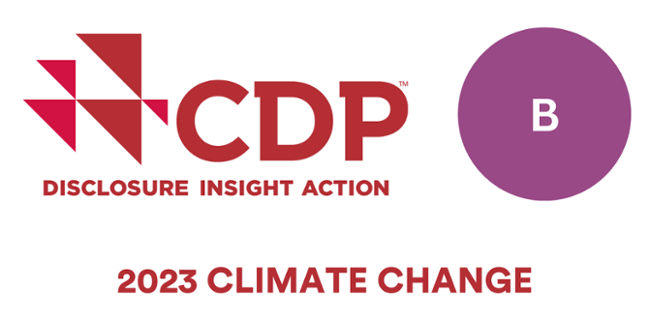 ITP Aero obtiene la calificación “B” en la categoría de cambio climático de CDP