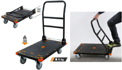 Carro de herramientas plegable