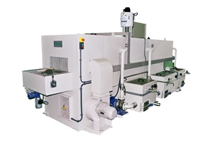 Túneles continuos para lavado, desengrase y secado de piezas industriales