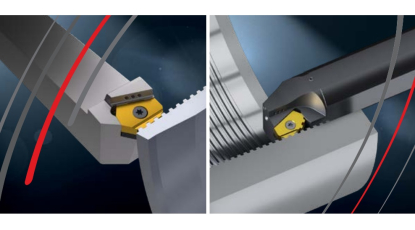 Línea de torneado de roscas para aplicaciones de roscado en la industria de petróleo y gas