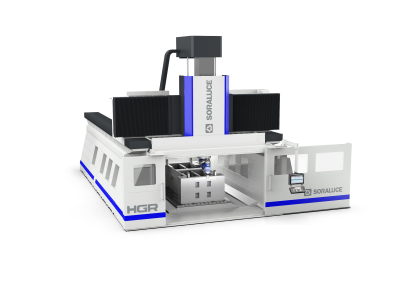 Fresadora gantry de travesaño alto para mecanizado de piezas de acero
