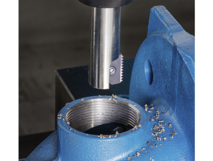 Ampliación de gama de plaquitas de doble cara para fresado de roscas interiores y exteriores