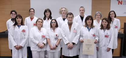 Enac acredita el Servicio de Genética Médica del Hospital Universitario de Navarra
