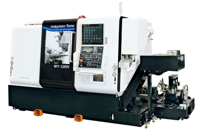Centro de torneado multitarea de doble torreta y doble husillo WY-100V de Nakamura-Tome