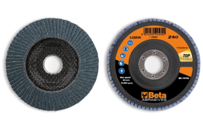 Discos de láminas de circonio, soporte de fibra de vidrio y monolámina, de perfil cónico