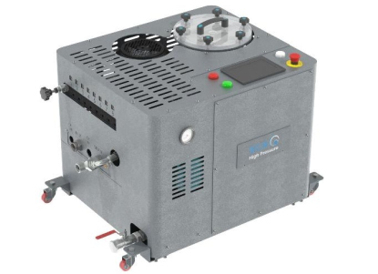 Sistema de alta presión supercompacto para aceite y taladrina de SCS