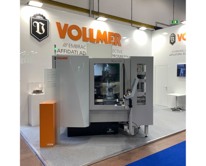 Vollmer mostró su VGRIND 360S en la feria MECSPE 2024