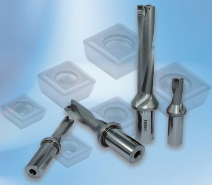 Broca de plaquita intercambiable Drilltec de Boehlerit