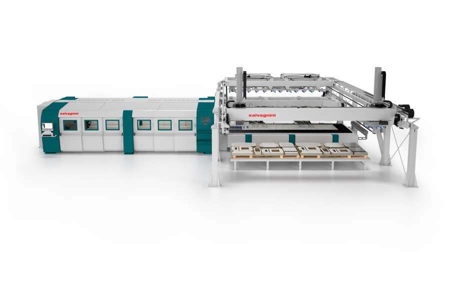 Salvagnini presenta dos nuevas automatizaciones para el láser L3 en la configuración de 6 metros