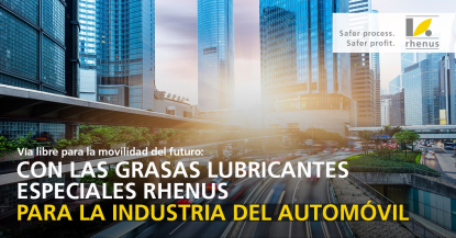 Grasas especiales y lubricantes refrigerantes para la electromovilidad