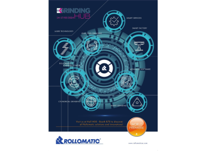 Rollomatic se enfoca en la optimización de procesos en GrindingHub