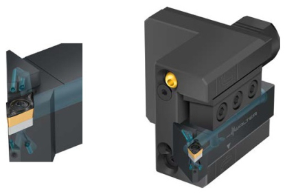 Soporte de torno para plaquitas de corte positivas