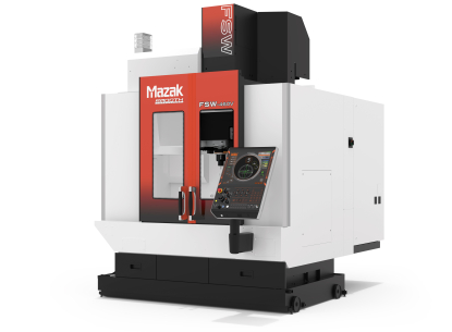 Centro de mecanizado vertical con soldadura por fricción FSW-460V de Mazak