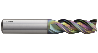 Novedoso recubrimiento IRIS para las fresas de metal duro de Izar
