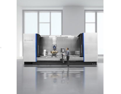 Fresadora de columna móvil sobre mesa fija Soraluce SAD40