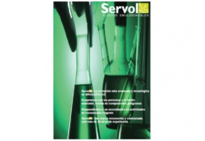 Fluidos totalmente sintéticos y formulados con aceites vegetales Servol de Brugarolas