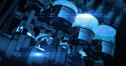 Kistler prueba con éxito sensores de presión de cilindros en motores de combustión de hidrógeno