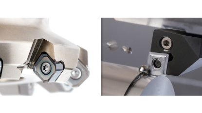 Fresa versátil a 45º MB45 y calidades PR115S/PR120S para HRSA de Kyocera