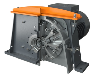 Turbina Gamma G para granalladoras Rösler