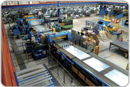 Líneas de corte longitudinal, transversal y combinadas de STAM