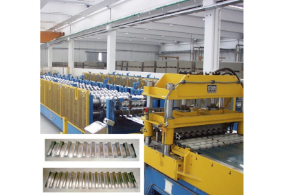 Líneas para perfilado de chapa ondulada de STAM