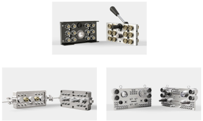 Placas multiconexión de Stäubli para la máxima versatilidad