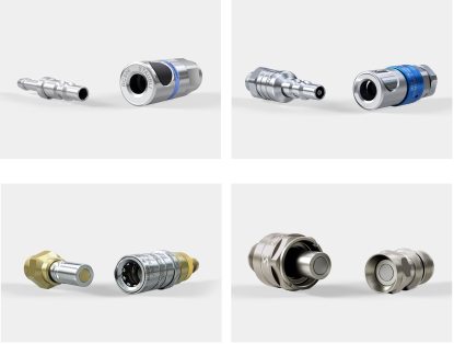 Conectores rápidos seguros, duraderos y fáciles de usar de Stäubli para la industria del metal