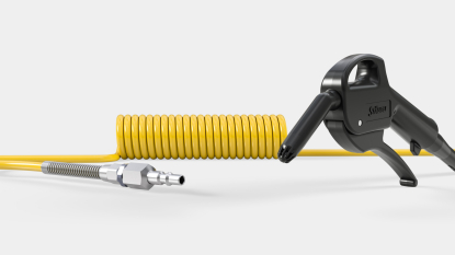 Conjuntos con pistola de composite STA de Stäubli para aire comprimido