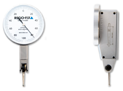 Indicador de dial μ-touch de Rego-Fix