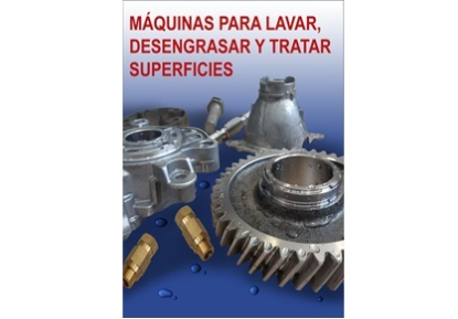 Máquinas para lavar, desengrasar y tratar superficies