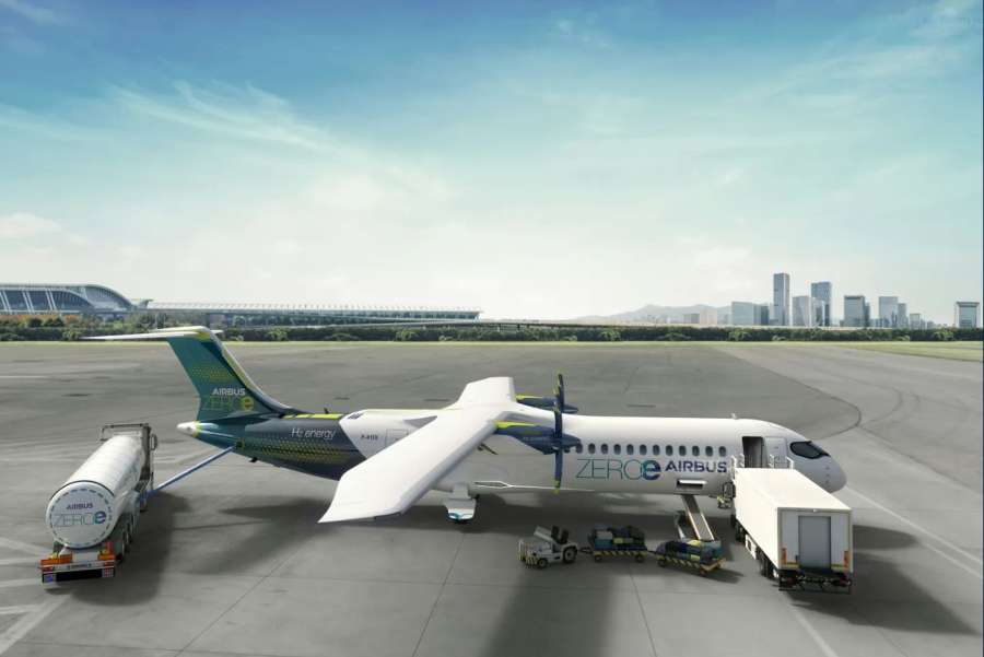 Liderado por Airbus se lanza un innovador proyecto de hidrógeno líquido para la aviación