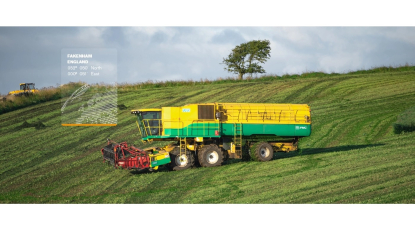 Un acoplamiento BoWex de KTR permite incrementar la eficiencia de una cosechadora