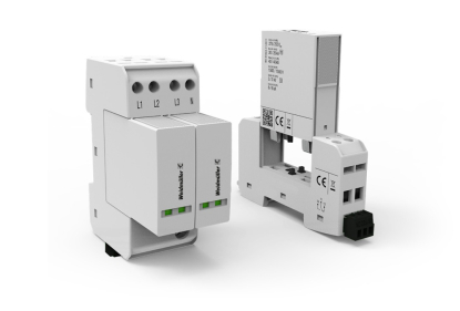 Protectores de sobretensión enchufables Varitector PU AC II+III 20 S de Weidmüller