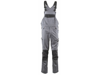 Pantalón peto con paneles elásticos laterales para una mayor comodidad