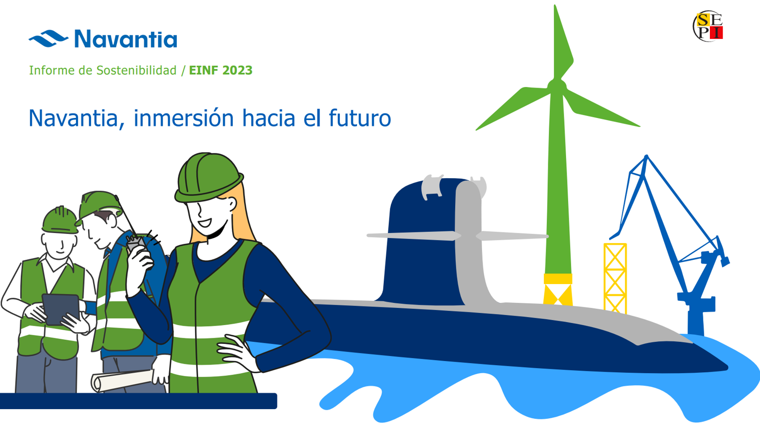Navantia publica su Informe de Sostenibilidad del año 2023