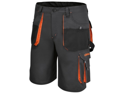 Bermudas ligeras de trabajo con dos bolsillos delanteros profundos