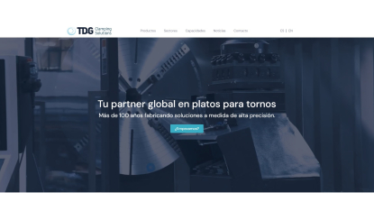 TDG estrena nueva página web en su proceso de modernización y mejora constante