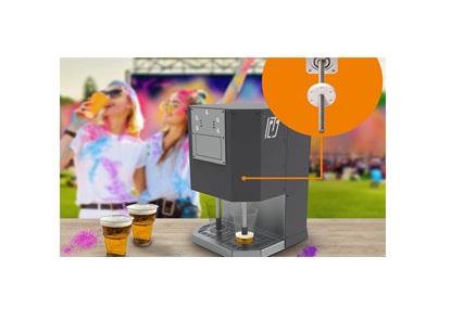 La tecnología lineal drylin de igus permite servir cerveza fría en cuestión de segundos