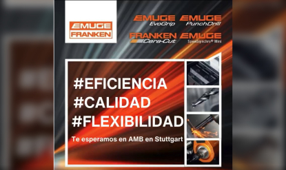 Emuge-Franken presentó sus herramientas en acción en AMB