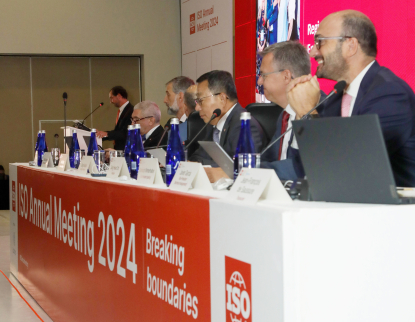 Javier García, de UNE, reelegido como vicepresidente de Gestión Técnica de ISO