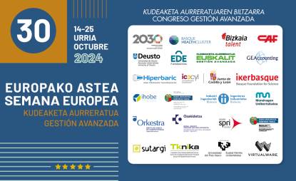 La Semana Europea de la Gestión Avanzada contará con más de 40 actos en el País Vasco