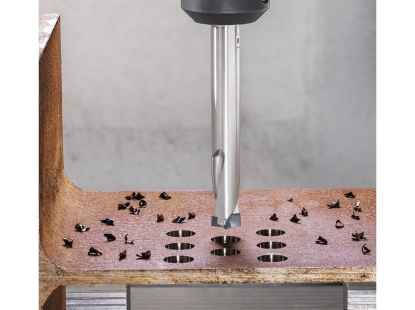 Soluciones de taladrado específicas para vigas de construcción