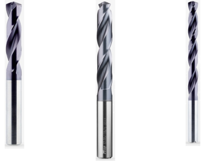 Gama de brocas de metal duro