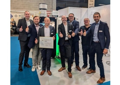 La máquina Micro5 del Grupo Chiron, ganadora del premio “Microns d'Or” en la feria Micronora