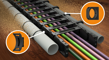 igus ofrece nuevos accesorios para su serie de cadenas portacables E4Q