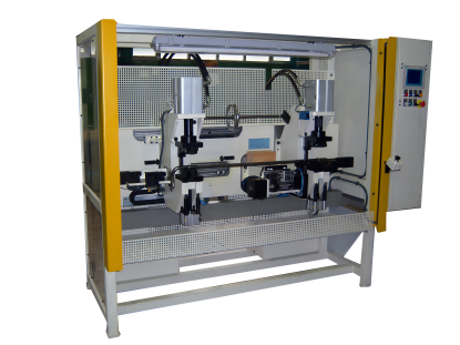 AGME desarrolla máquinas para el prensado de arandelas y remachado de tuercas en barras