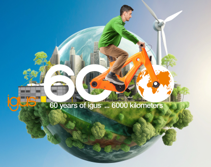 La bicicleta fabricada con plástico reciclado igus:bike ya está de gira por el mundo